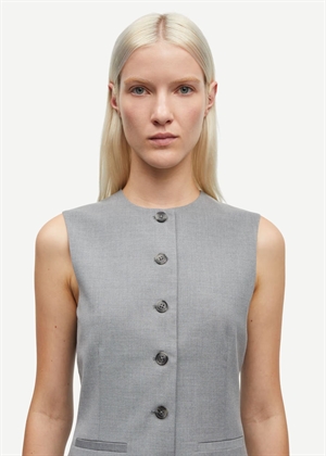 Saruma vest 15145 Grey Mel. Samsøe